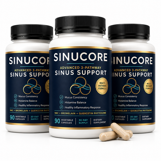 SinuCore™ - 3 Bottles (90 Day Supply