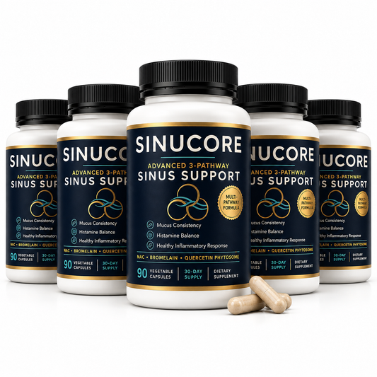 SinuCore™ - 5 Bottles (180 Day Supply)