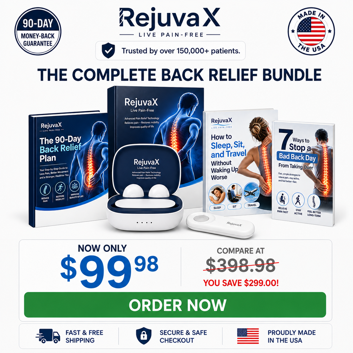 RejuvaX - Lasting Relief From Spinal Stenosis In 90 Days