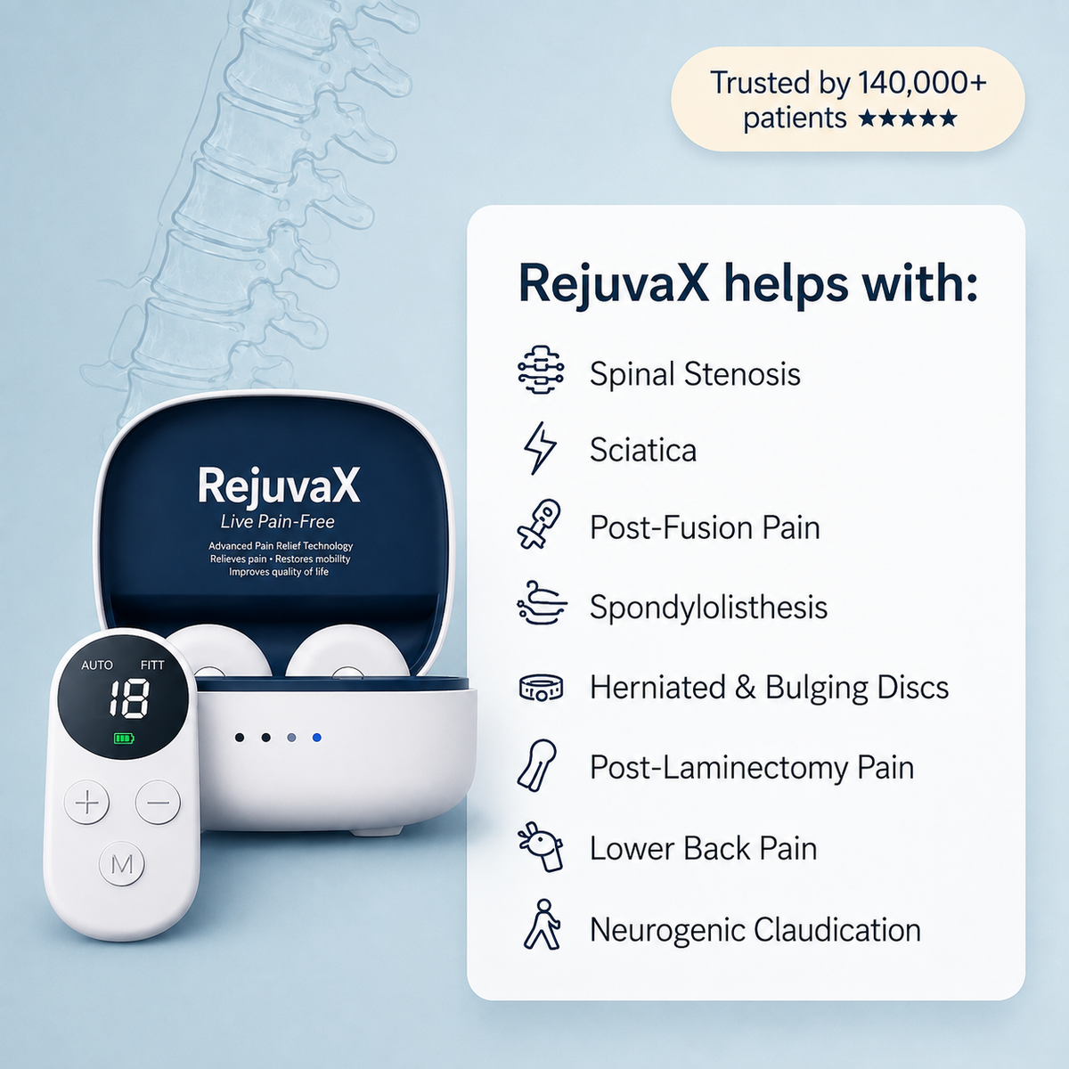 RejuvaX - Lasting Relief From Spinal Stenosis In 90 Days